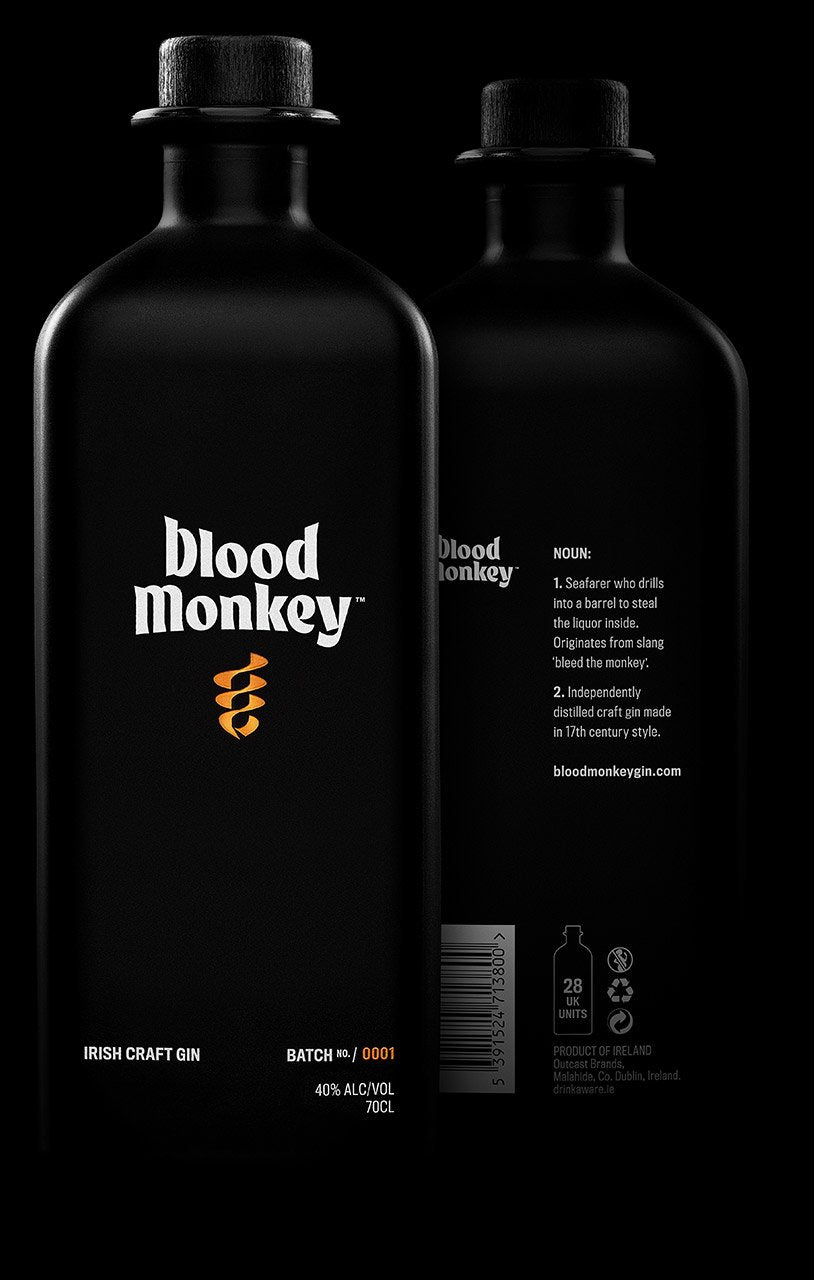 Blood Monkey Irish Gin - NOW ON PROMOTION